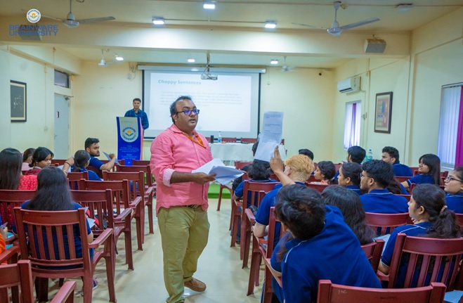 3-day workshop on 'Editing and Publishing' conducted by Department of English and Literary Studies