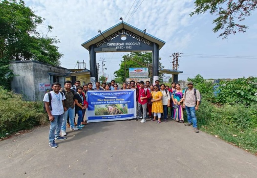 A One Day Field Visit to Chinshura Rice Research Centre