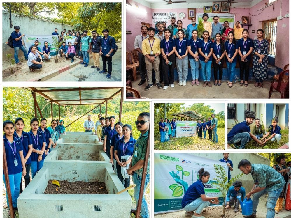 How Brainware University celebrated 'World Environment Day'!