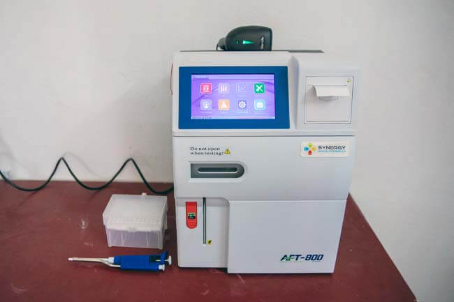 Electrolyte-analyzer