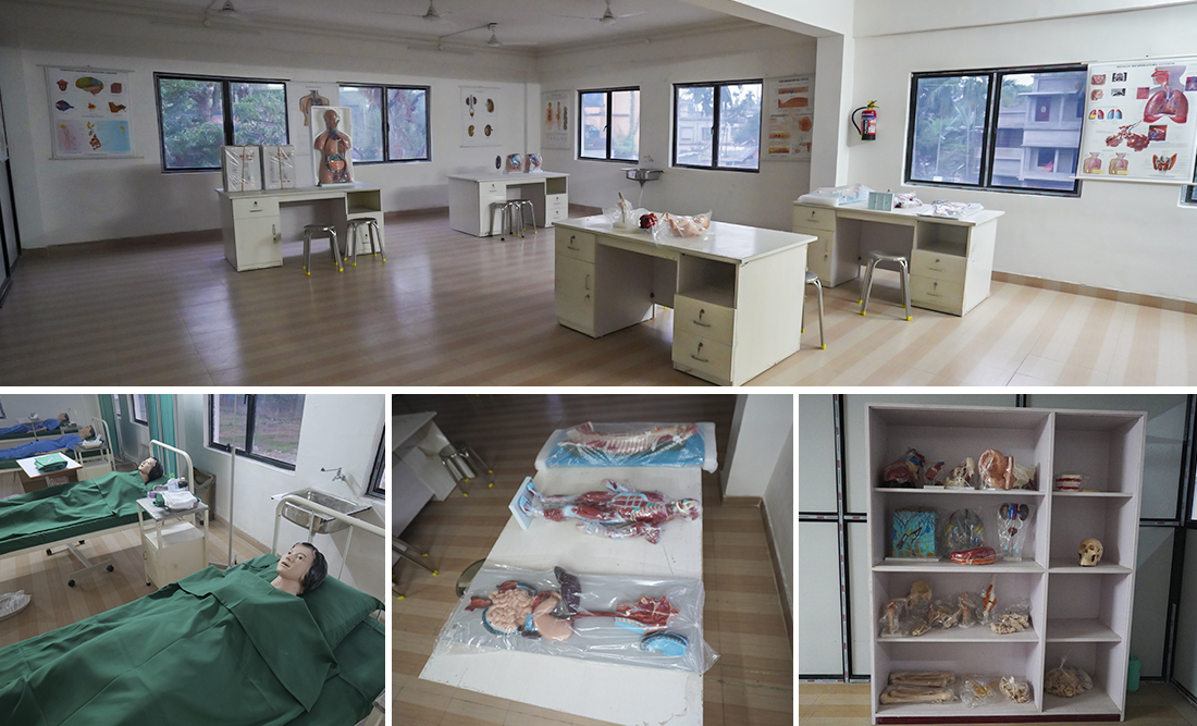 Brainware University Nursing lab