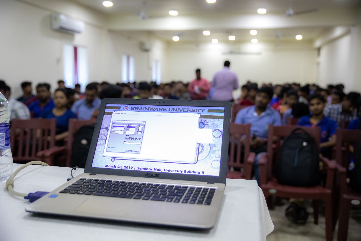 Tech quiz at Brainware University